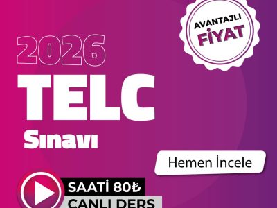 TELC Sınavına Hazırlık Kursu