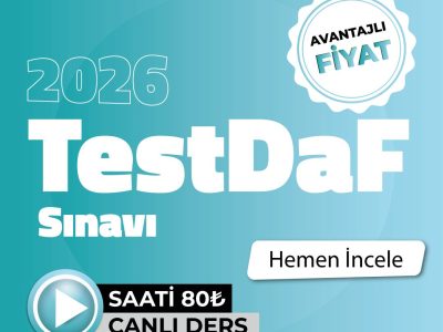 TestDaF Sınavına Hazırlık